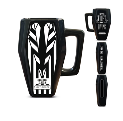 Beetlejuice Coffin Mug