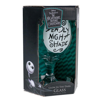 The Nightmare Before Christmas Glow in the Dark Glass