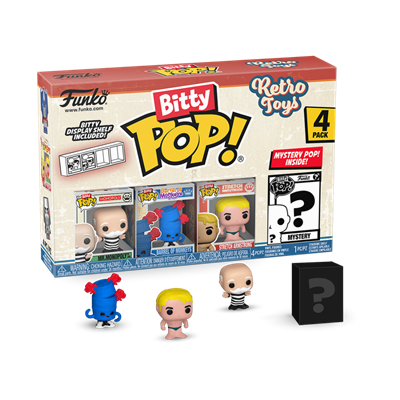 Funko Bitty POP Retro Toys - Mr. Monopoly 4PK