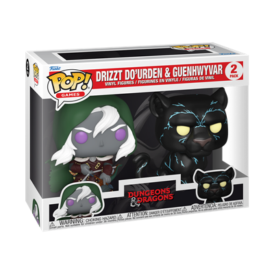 Funko POP D&D: Drizzt Do’Urden & Guenhwyvar 2-pack