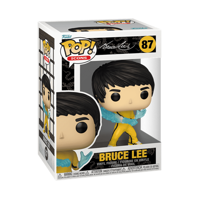 Funko POP Icons: Bruce Lee Samlarfigur