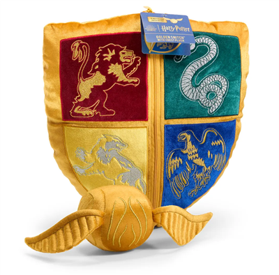 Harry Potter - Hogwarts Crest och Golden Snitch Gosedjur