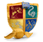 Hogwarts Crest and Golden Snitch Gosedjur - Harry Potter