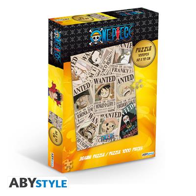 ONE PIECE - Jigsaw puzzle 1000 pieces - Wanted