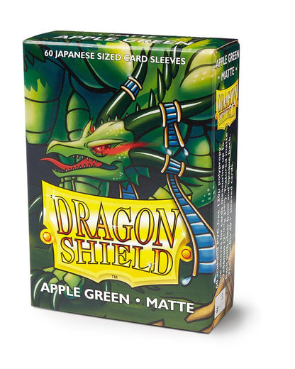 Dragon Shield Small Sleeves - Japansk Matt Äpplegrön (60 Sleeves)