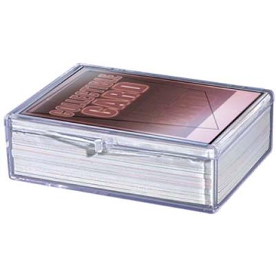 UP - Hinged Clear Box - (For 50 Cards)