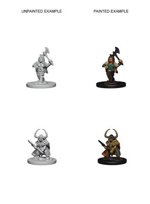 D&D Nolzur's Marvelous Miniatures - Dwarf Female Barbarian