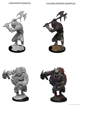 D&D Nolzur's Marvelous Unpainted Miniatures - Gnolls