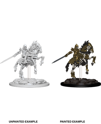 Pathfinder Deep Cuts Unpainted Miniatures - Skeleton Knight on Horse