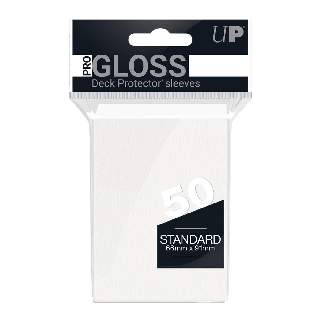 UP - Standard Sleeves - White (50 Sleeves)