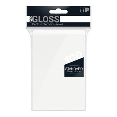 UP - Standard Sleeves - White (100 Sleeves)