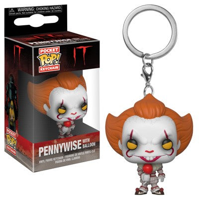 Funko POP Nyckelring: IT S2 - Pennywise med Ballong