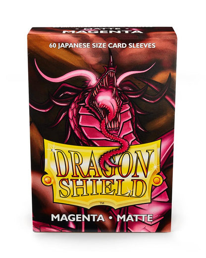 Dragon Shield Japanska Matte Sleeves - Magenta (60 Sleeves)