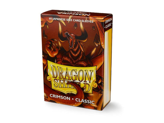 Dragon Shield Japanese Art Sleeves - Classic Crimson (60 Sleeves)