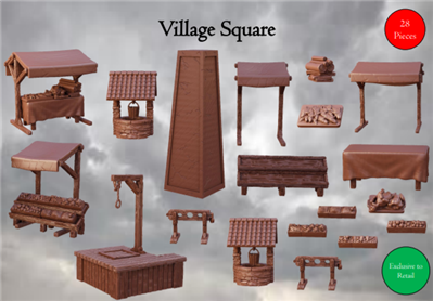 Terrain Crate - Village Square