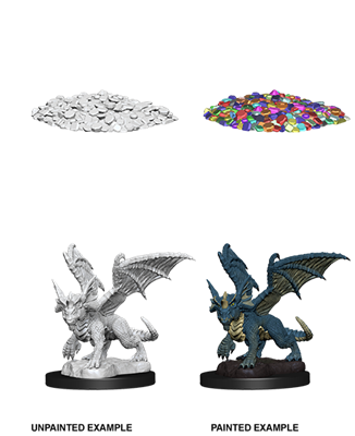 D&D Nolzur's Marvelous Miniatures - Blue Dragon Wyrmling