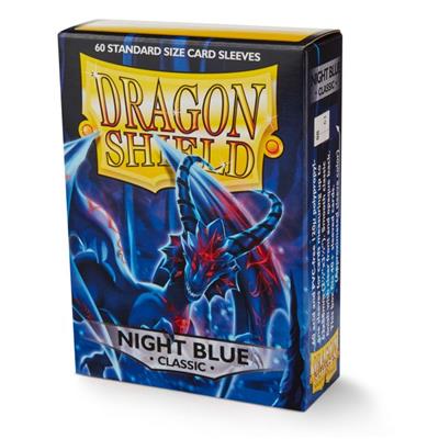 Dragon Shield Standard Sleeves - Night Blue Xao (60 Sleeves)