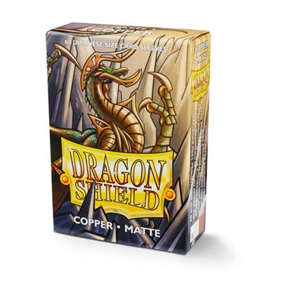 Dragon Shield Japanese Matte Sleeves - Copper 'Munay' (60 Sleeves)