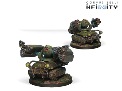 Infinity: Traktor Muls. Regiment of Artillery and Support - EN