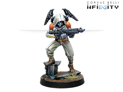 Infinity: Raoul Spector, Mercenary Operative (Boarding Shotgun)