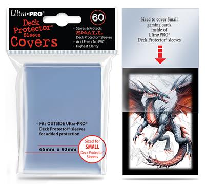 UP - Små Deck Protector Sleeve Covers - (60 Sleeves)