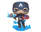 Funko POP Endgame - Capt A w/Broken Shield & Mjolnir Figur 10cm