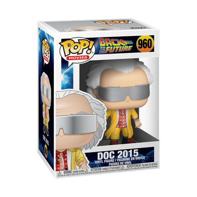 Funko POP BTTF - Doc 2015 Figur