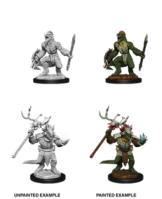 D&D Nolzur's Marvelous Miniatures - Lizardfolk & Lizardfolk Shaman