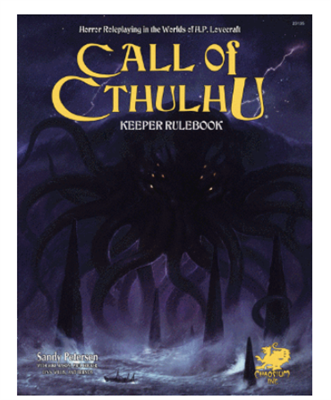 Call of Cthulhu RPG - Keeper Rulebook - Svensk Version