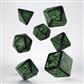 Call of Cthulhu 7th Edition Black & green Dice Set (7)