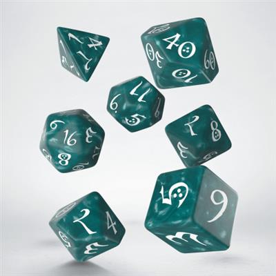 Classic RPG Stormy & White Dice Set (7)