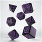 COC Horror on the Orient Express Black & purple Dice Set (7)