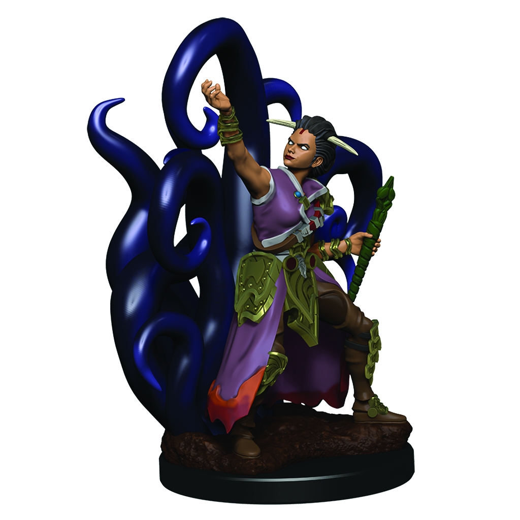 D&D Icons of the Realms Premium Figur: Female Human Warlock