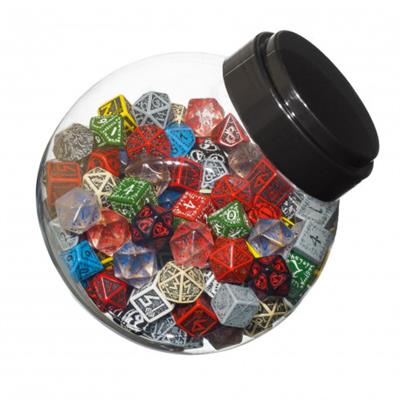 Jar of dice with D6