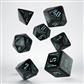 Galactic Black & blue Dice Set (7)