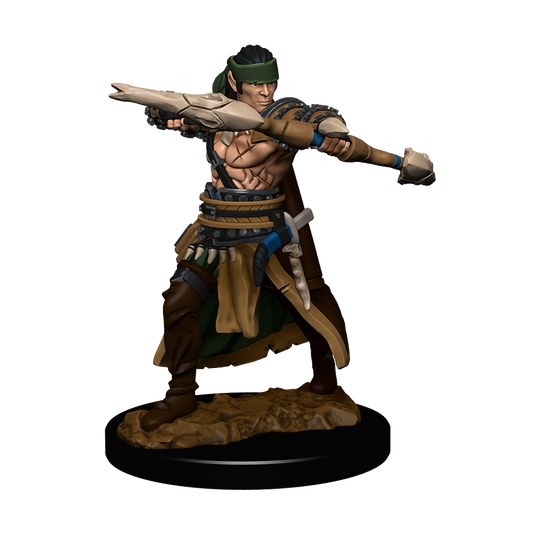 Pathfinder Battles: Premium Painted Figur - Half-Elf Ranger Male - EN