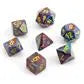 Chessex Festive 7-Die Set - Mosaic w/yellow