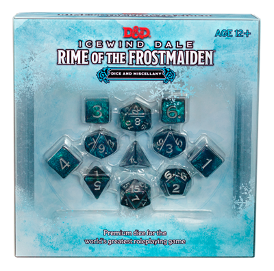 D&D Icewind Dale: Rime of the Frostmaiden Dice Set