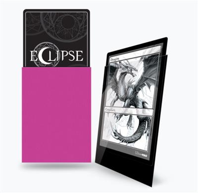 UP - Standard Sleeves - Gloss Eclipse - Hot Pink (100 Sleeves)