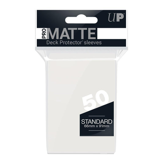 UP - Standard Sleeves - Non-Glare - Clear Pro Matte (50 Sleeves)