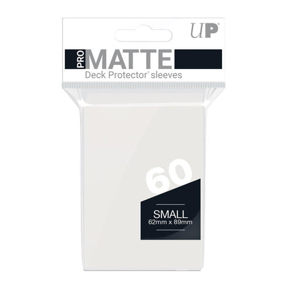 UP - Small Sleeves - Non-Glare - Clear Pro Matte (60 Sleeves)