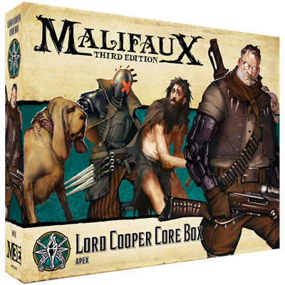 Malifaux 3rd Edition - Lord Cooper Core Box - EN