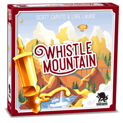 Whistle Mountain - Strategiskt Brädspel för 2-4 Spelare