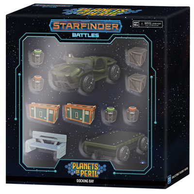 Starfinder Battles: Planets of Peril Docking Bay Premium Set