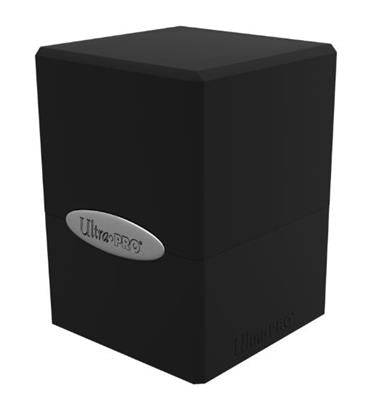 UP - Deck Box - Satin Cube - Jet Black