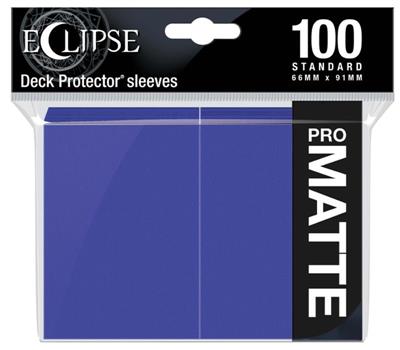 UP - Eclipse Matte Standard Sleeves: Royal Purple (100 Sleeves)