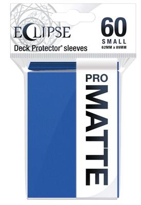 UP - Eclipse Matte Small Sleeves: Pacific Blue (60 Sleeves)