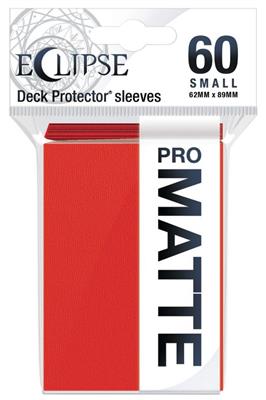 UP - Eclipse Matte Small Sleeves: Apple Red (60 Sleeves)