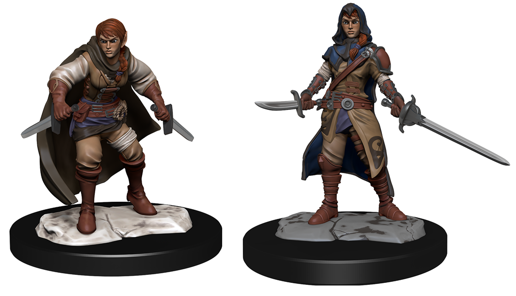 D&D Nolzur's Marvelous Miniatures: Half-Elf Rogue Female