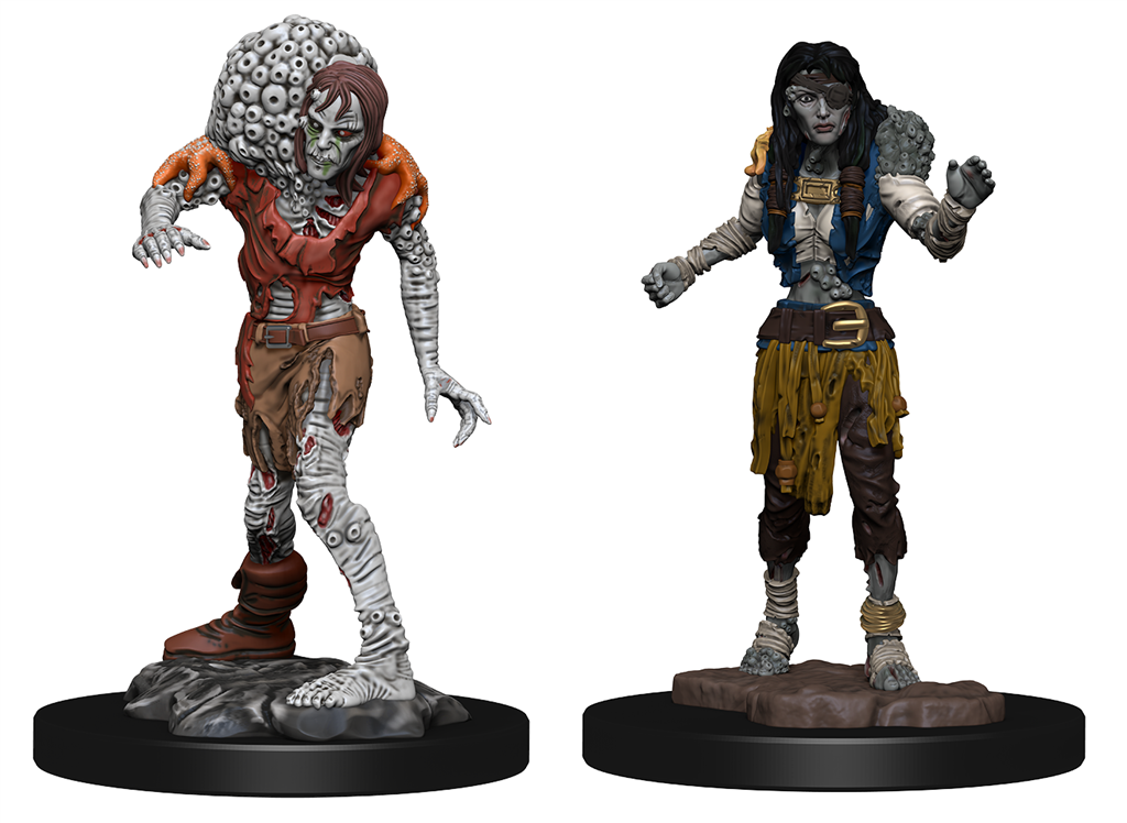 D&D Nolzur's Marvelous Miniatures: Drowned Assassin & Drowned Asetic